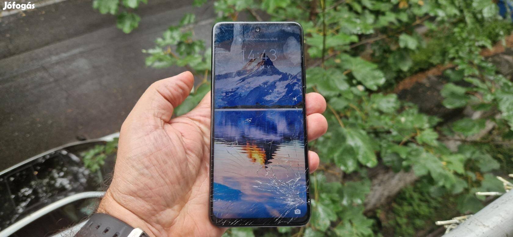 Huawei P Smart 2021 Dual Független Fekete Garis !