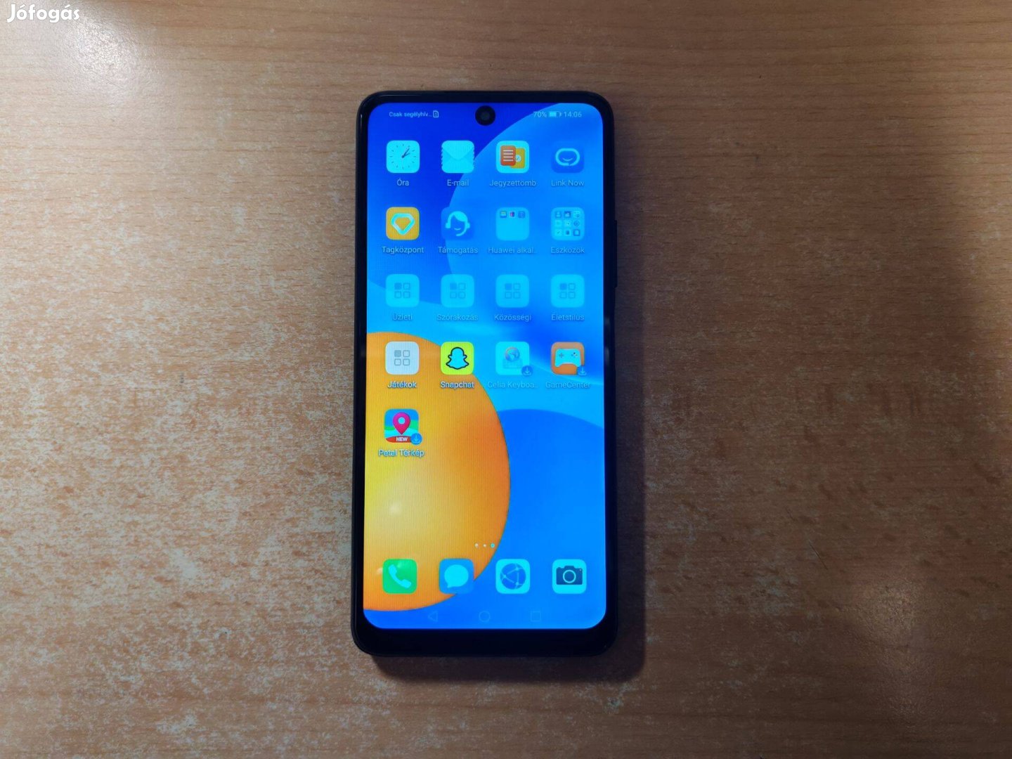Huawei P Smart 21 4/128GB Dual Független Fekete Garival !