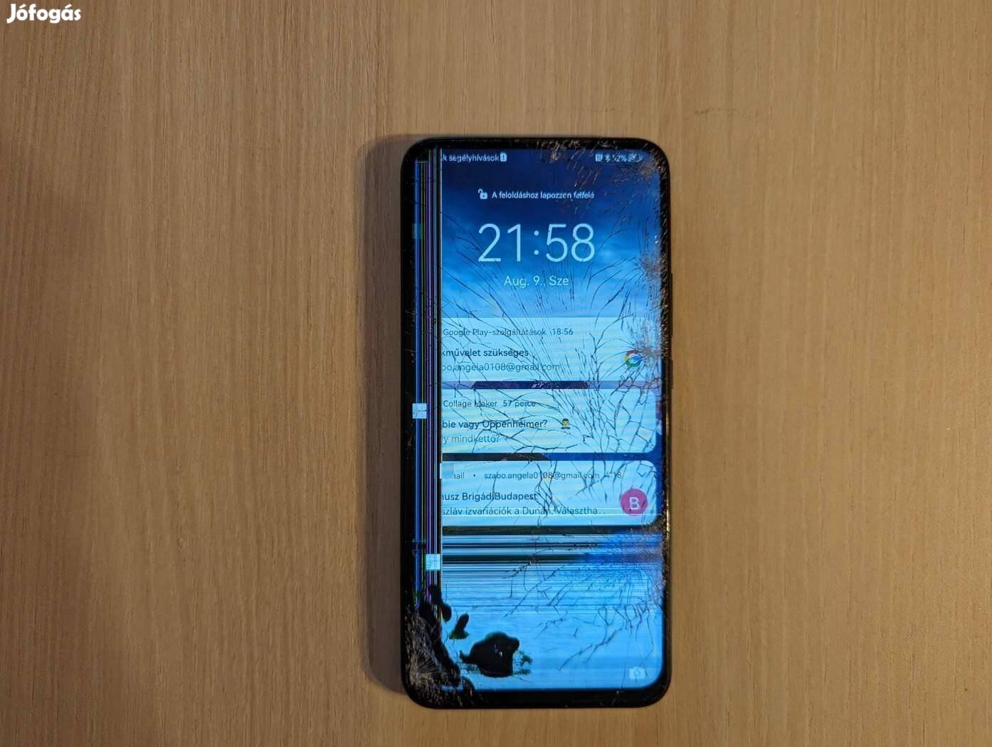 Huawei P Smart Z Független Zöld Alkatrésznek !