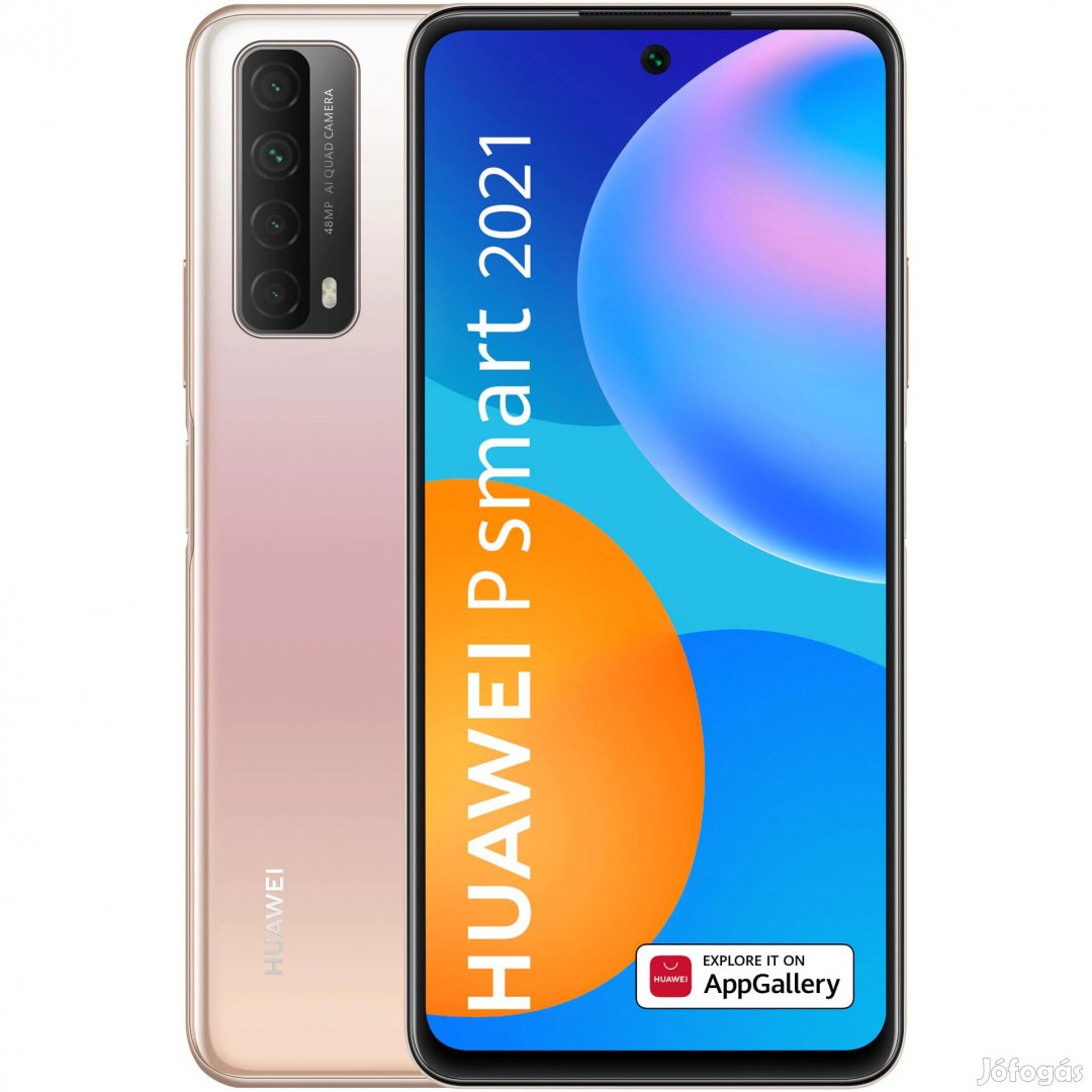 Huawei P Smart (2021) (128GB)  - Szín: Rozéarany