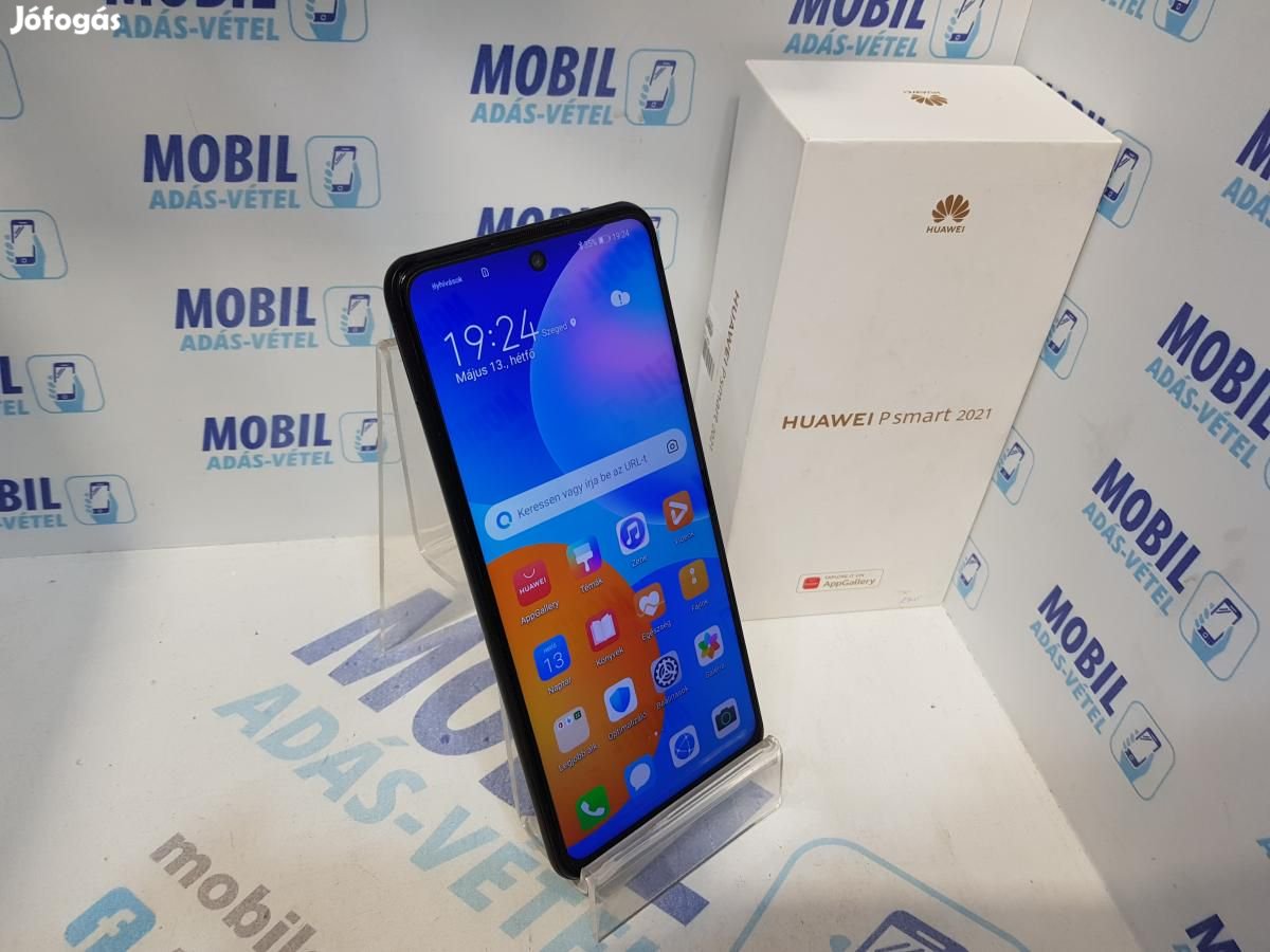 Huawei P smart (2021) Dual Sim 128 GB, 12 hó garancia