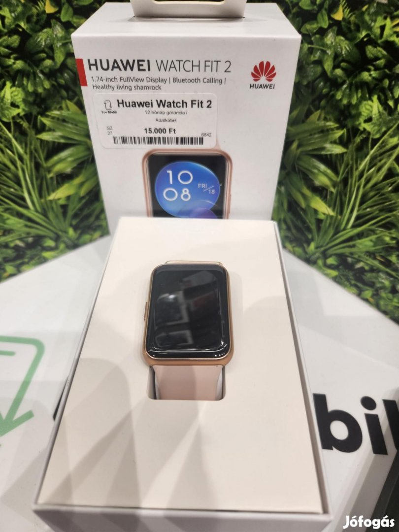 Huawei Watch Fit 2 Bluetooth, 12 hó garancia