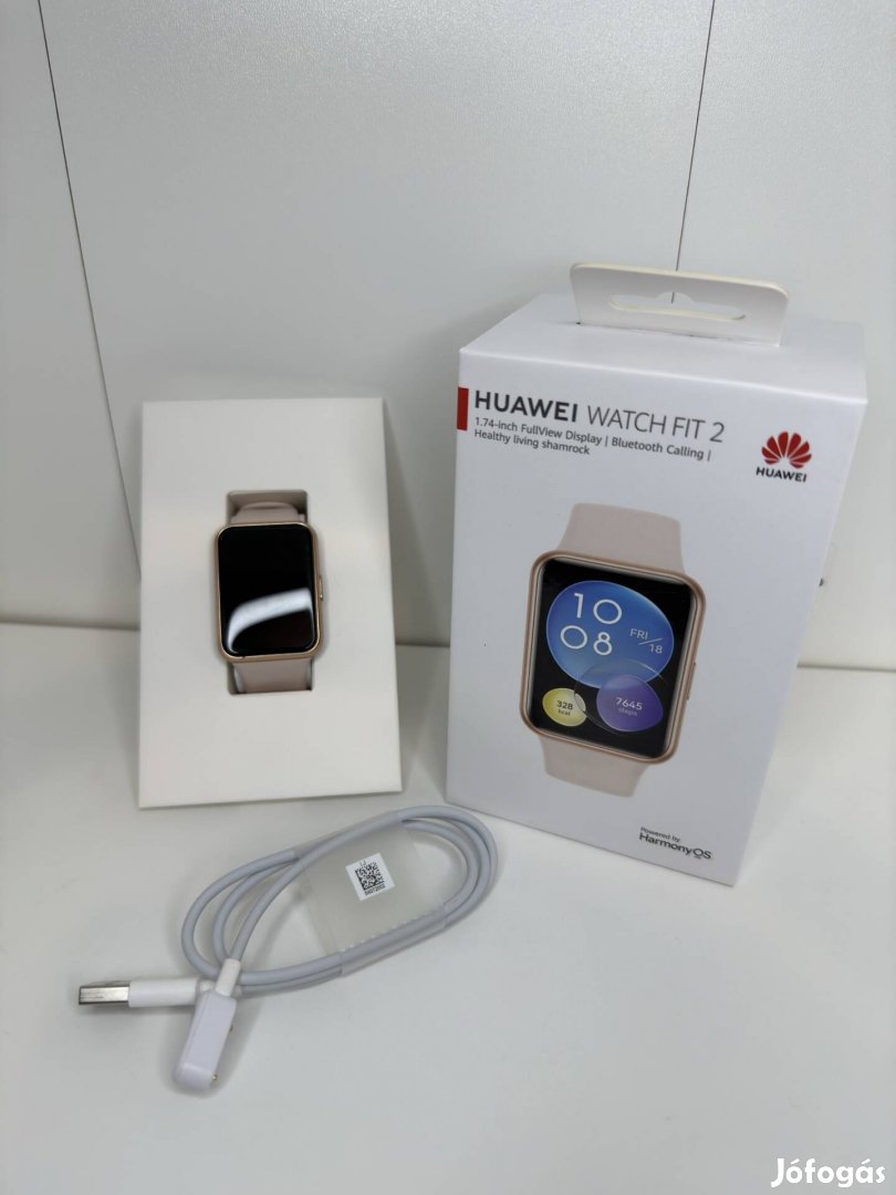 Huawei Watch Fit 2 okosóra dobozában garanciával