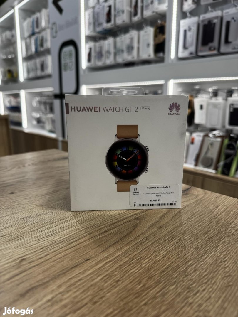 Huawei Watch GT2 42mm Bluetooth, 12 hó garancia