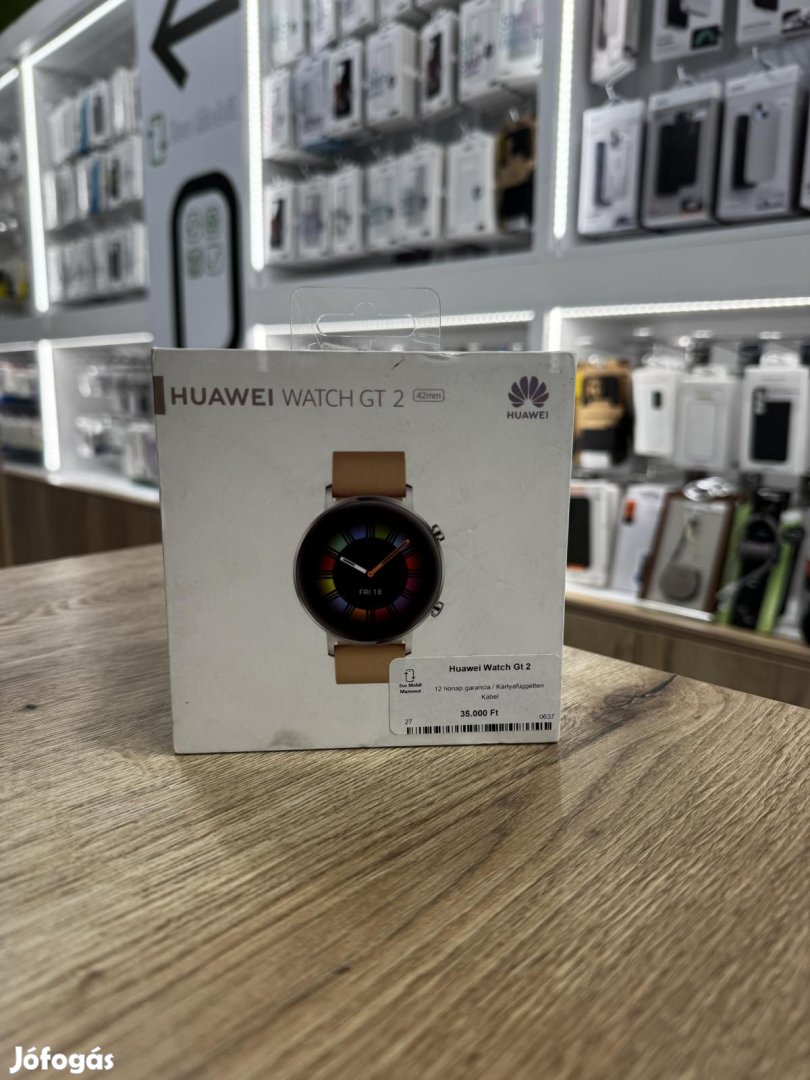 Huawei Watch GT2 42mm Bluetooth, 12 hó garancia