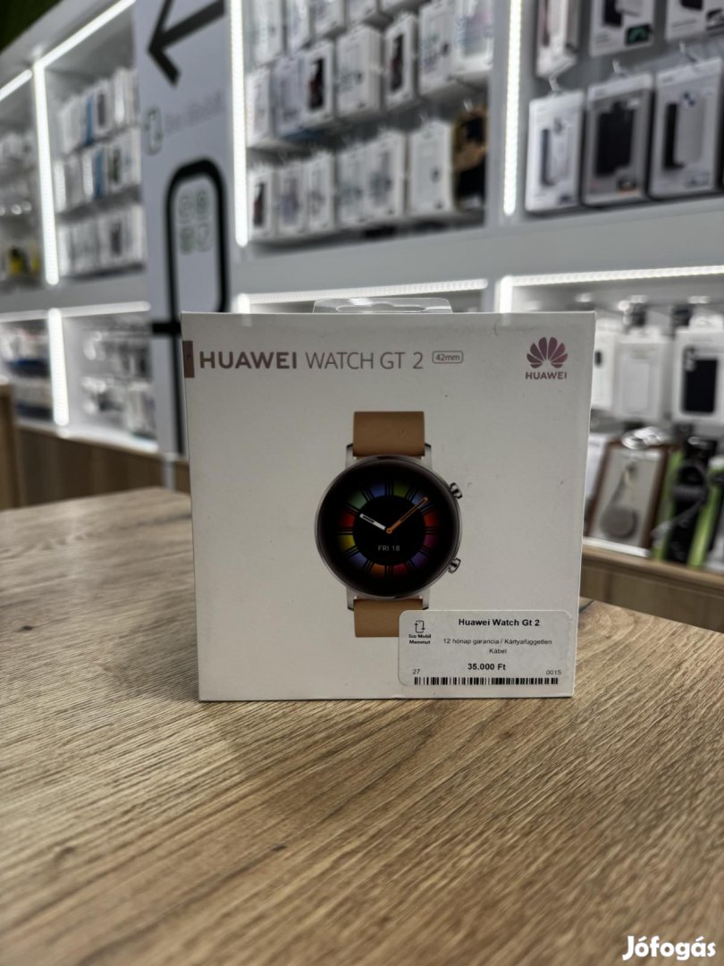 Huawei Watch GT2 42mm Bluetooth, 12 hó garancia