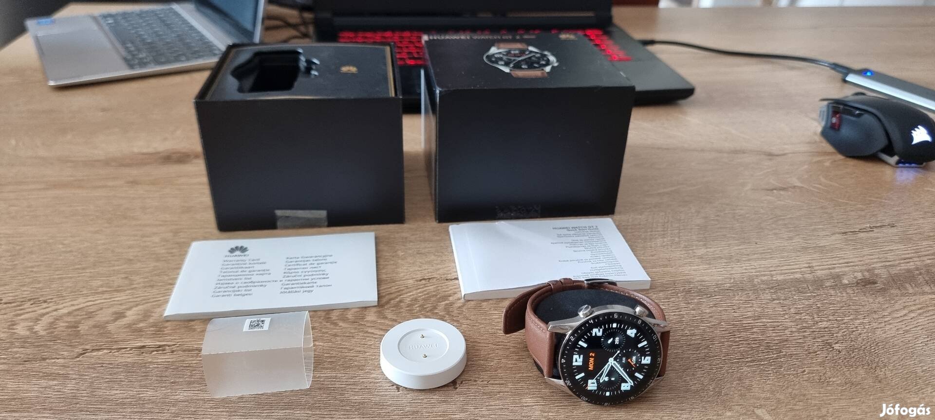 Huawei Watch GT2 46mm okosóra dobozában