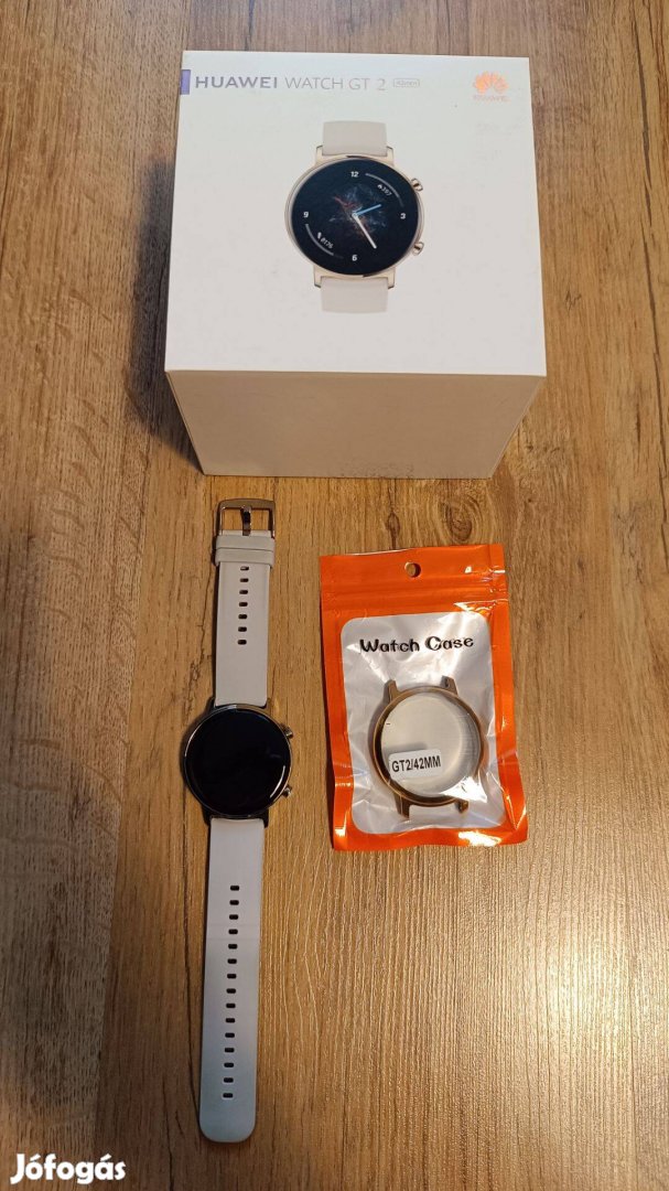 Huawei Watch GT2 Frosty White 42mm karcmentes eladó