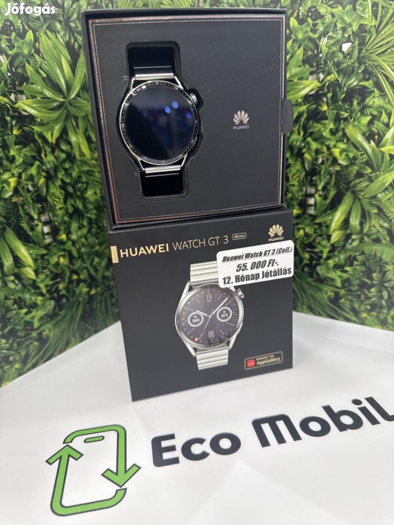 Huawei Watch GT3 Kártyafüggetlen, 12 hó garancia