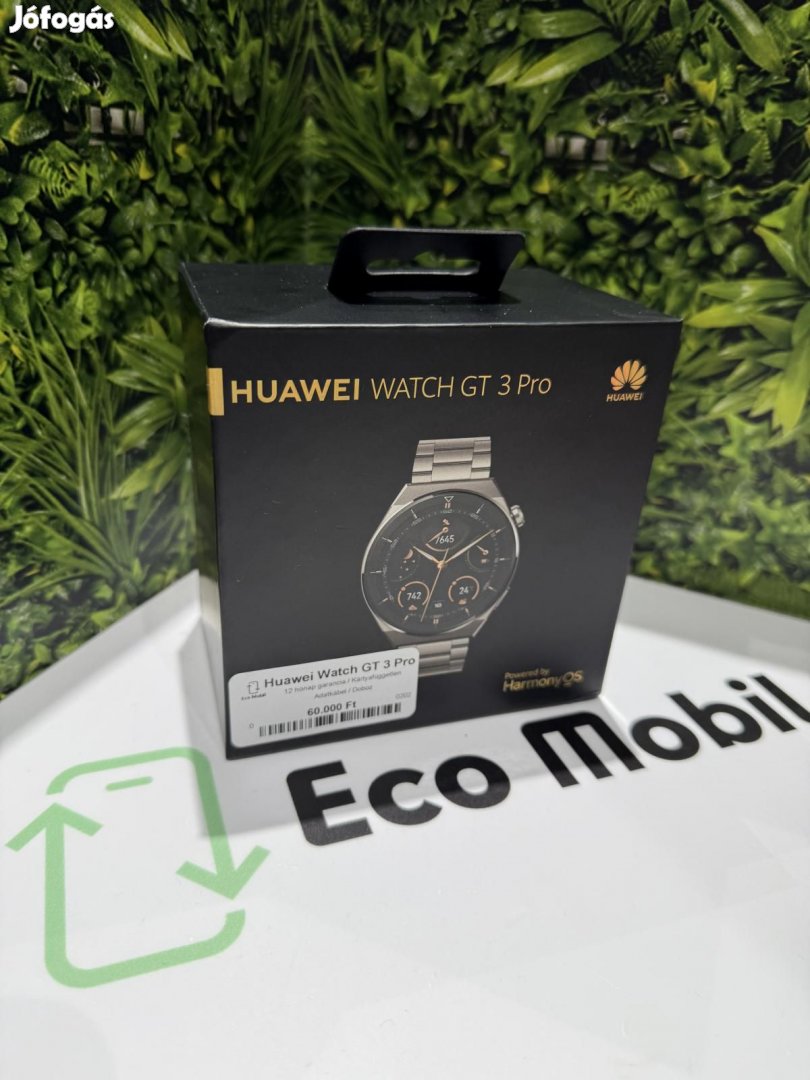 Huawei Watch GT3 Pro Bluetooth, 12 hó garancia