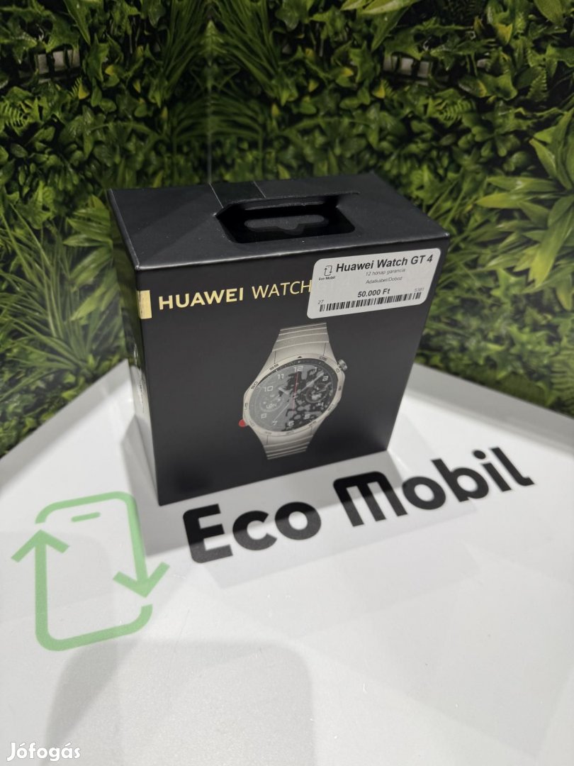 Huawei Watch GT4 Bluetooth, 12 hó garancia