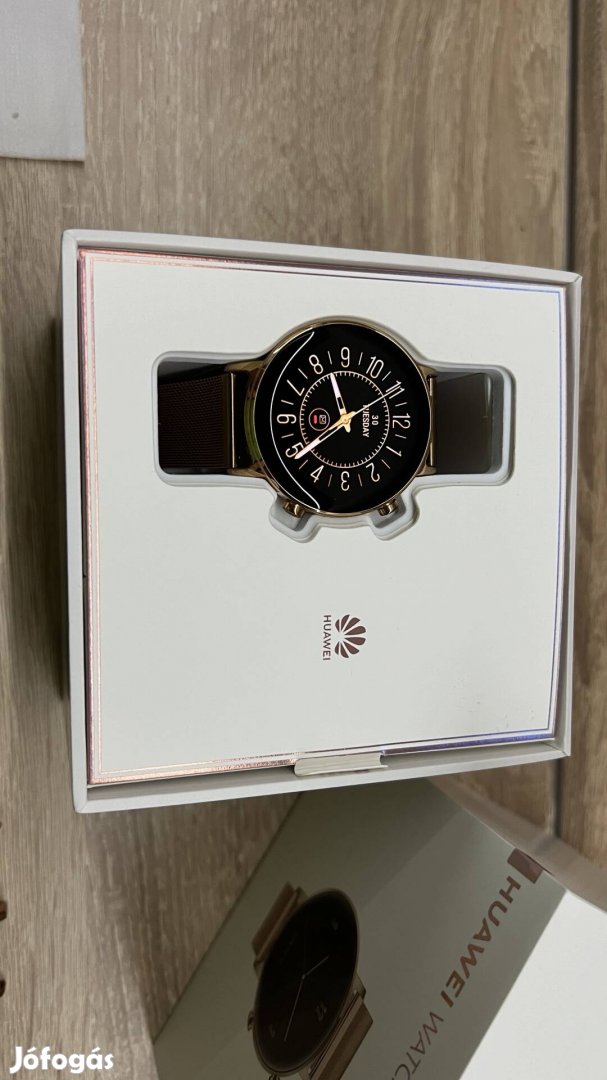 Huawei Watch GT 2 Okosóra, 42mm, Rózsaarany fém