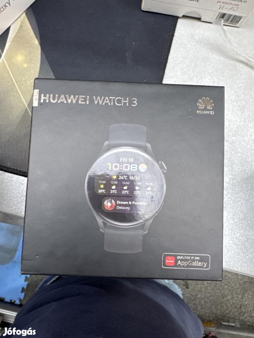 Huawei Watch GT 3 46mm Kártyafüggetlen 8 GB, 12 hó garancia