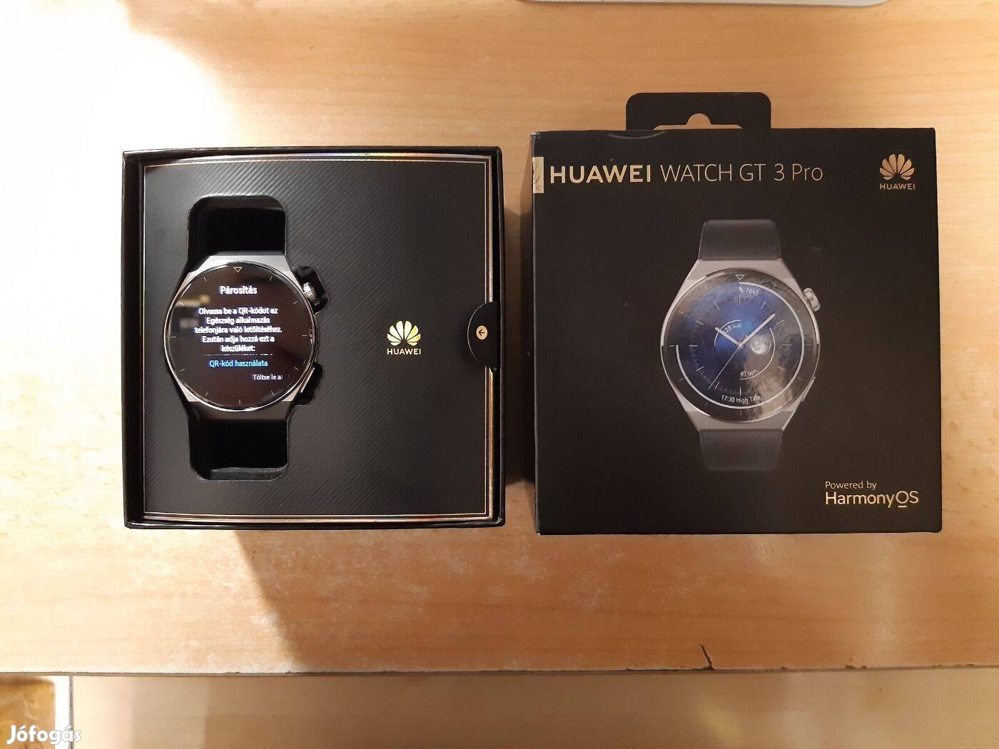 Huawei Watch GT 3 Pro 46mm Okosóra Újszerű Titán Garis !