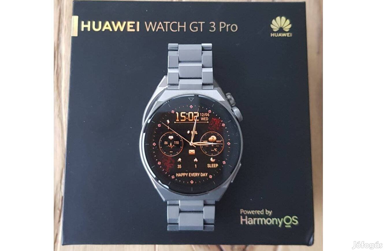 Huawei Watch GT 3 Pro Titánium okosóra, Titánium óratok, Titánium szíj