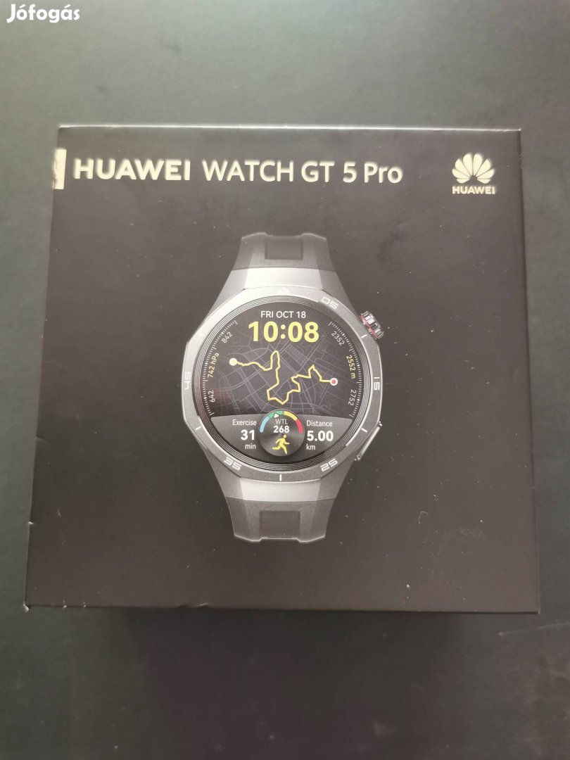 Huawei Watch GT 5 pro 46mm Hibátlan, legolcsóbb az országban