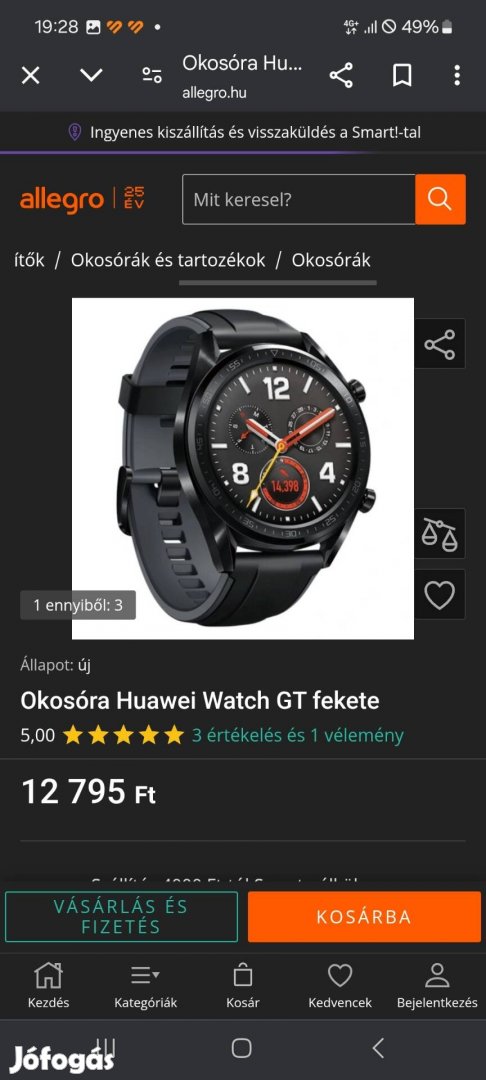 Huawei Watch Gt -5BA