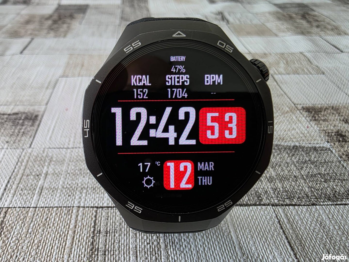 Huawei Wats GT5 pro 46 mm makulátlan Médiában lett