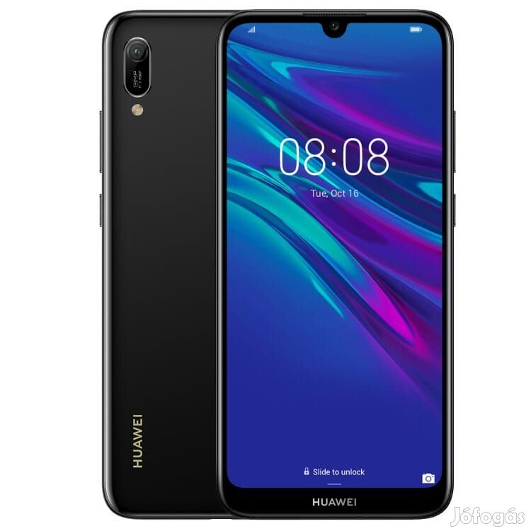 Huawei Y6 (2019) (32GB)  - Szín: Fekete