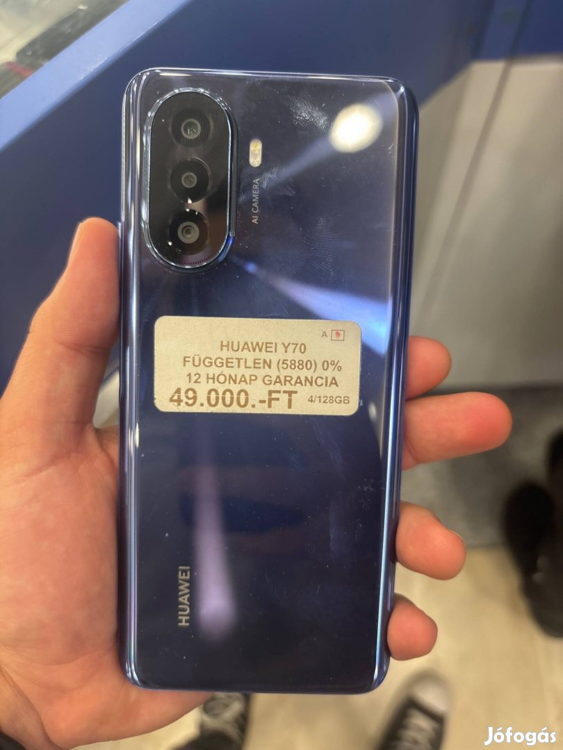 Huawei Y70 12 hónap garancia