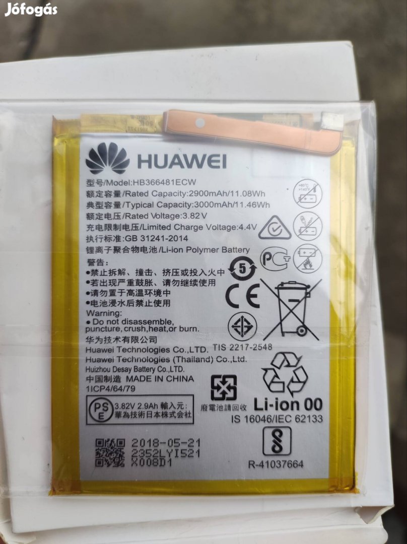 Huawei gyári mobil akkumulátor 