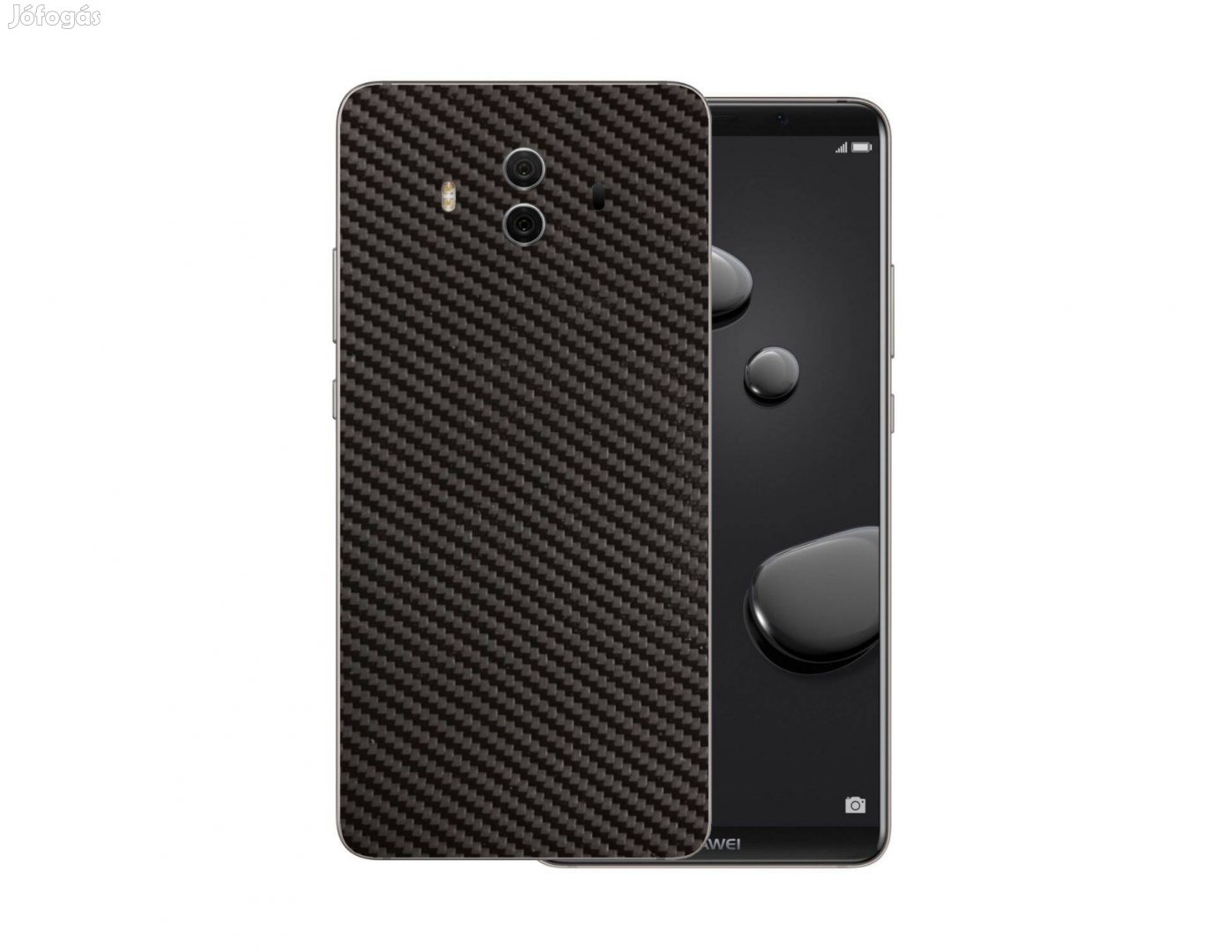 Huawei mate 10 - 3D fekete karbon fólia + 50 színben