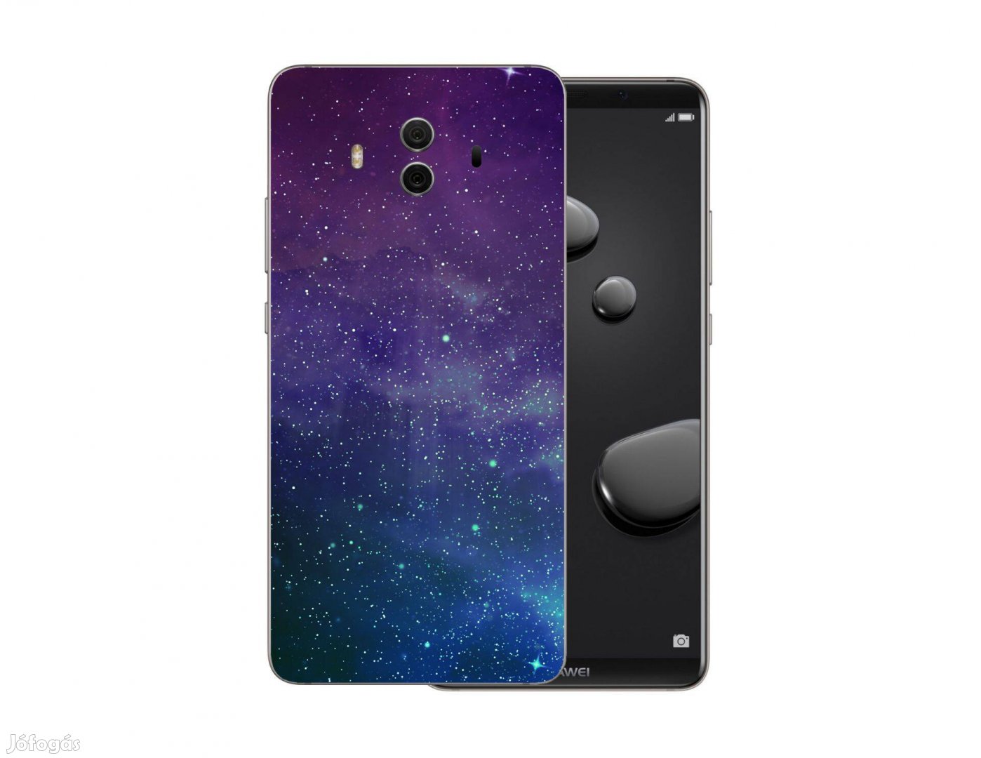 Huawei mate 10 - Galaxy mintás fólia + 50 színben