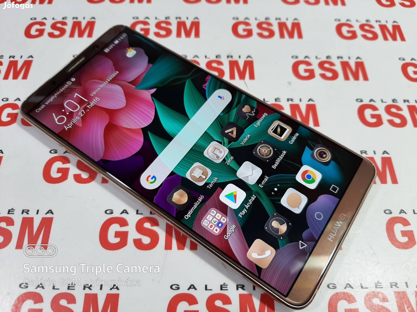 Huawei mate 10 pro 128gb újszerű független garanciás 