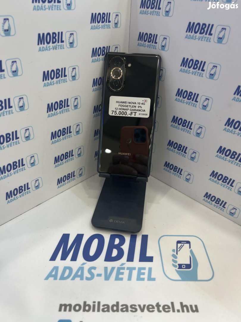 Huawei nova 10 Kártyafüggetlen 128 GB 8 GB Ram, 12 hó garancia