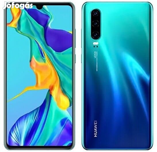 Huawei p30 (128GB)  - Szín: Kék