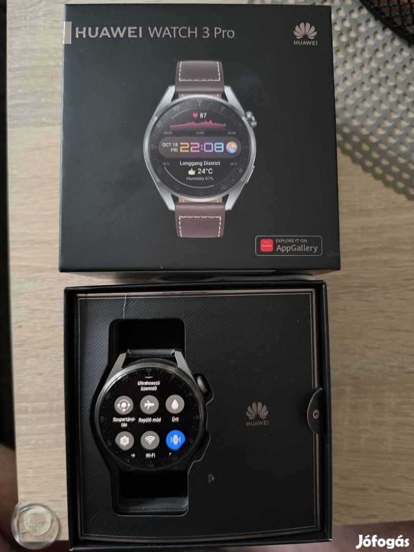 Huawei watch 3 pro Eladó! 