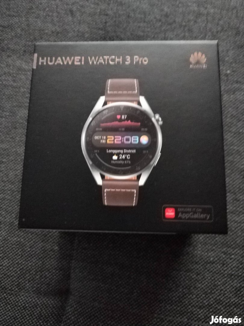 Huawei watch 3 pro e simes gyönyörü állapotban eladó. 