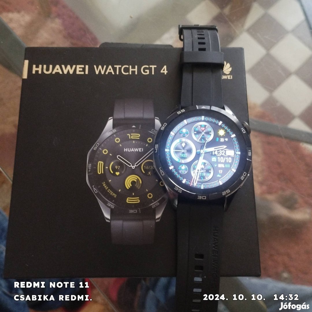 Huawei watch GT4 csere is..