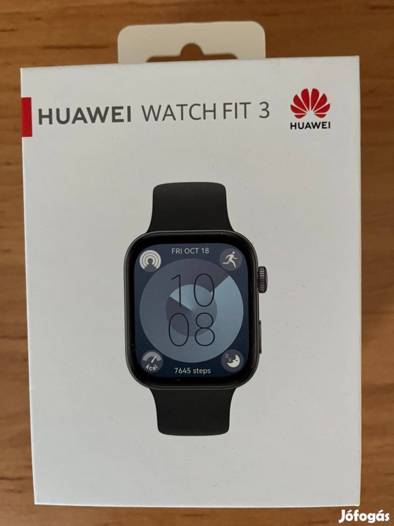 Huawei watch fit 3 Újszerű,garancia papírral!