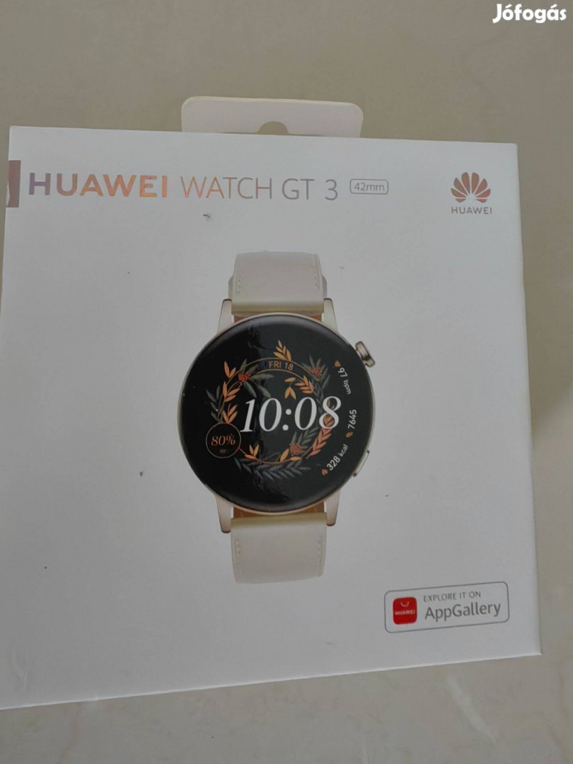 Huawei watch gt3 gold 42mm eladó