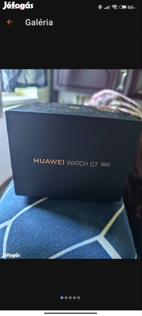 Huawei watch okos óra eladó kihasználatlanság miatt pót szíj 