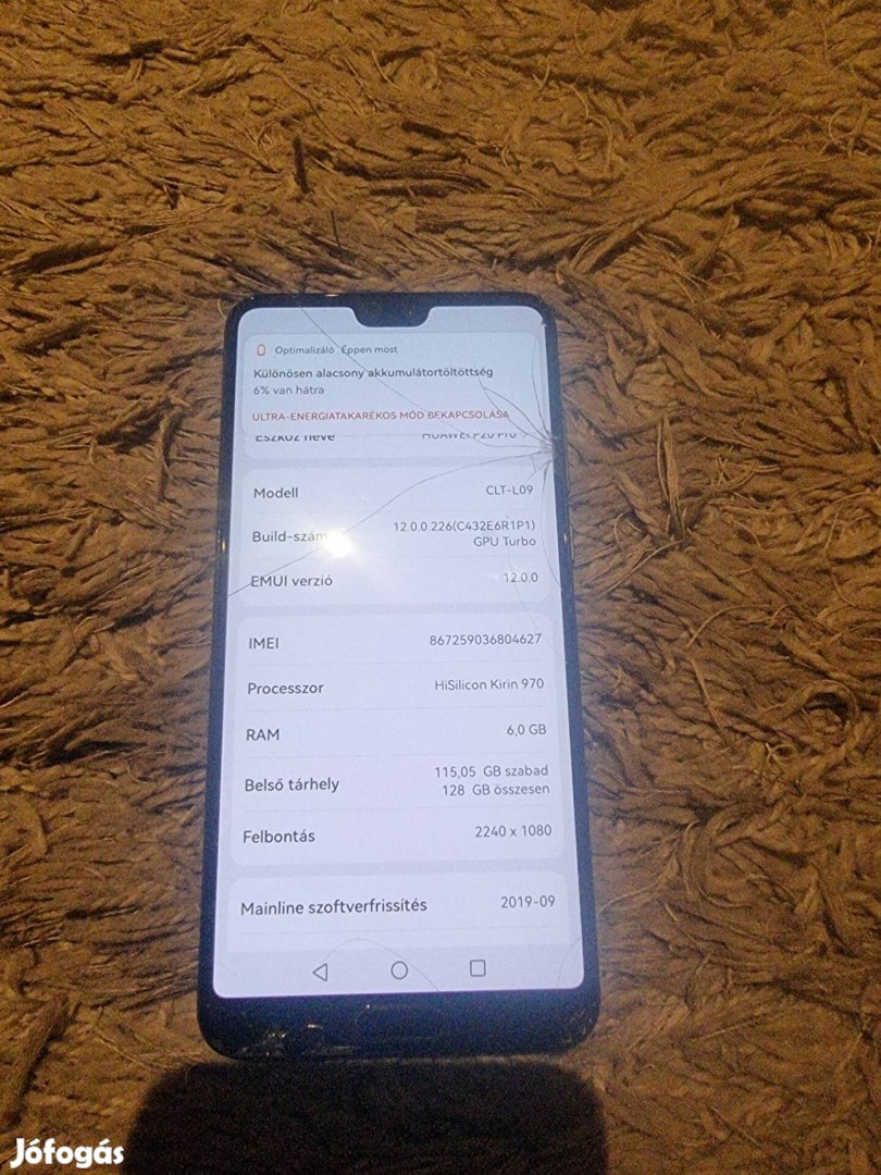 Huaweyi pakk 3db p20pro és p20