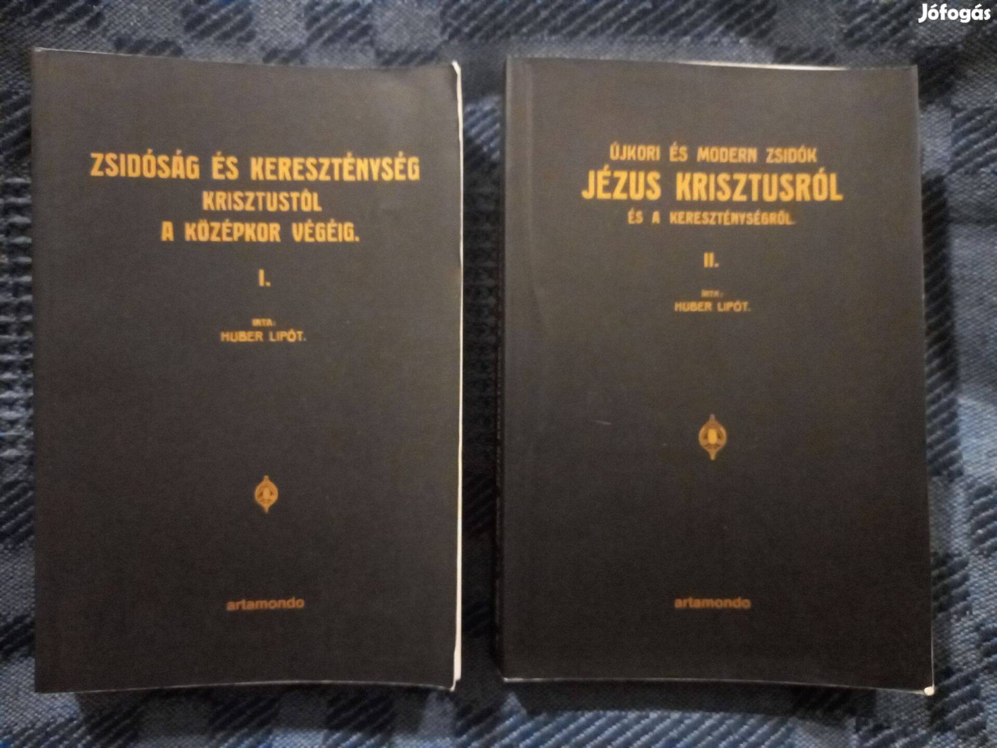 Huber Lipót: Zsidóság és kereszténység. I-II. kötetek eladók
