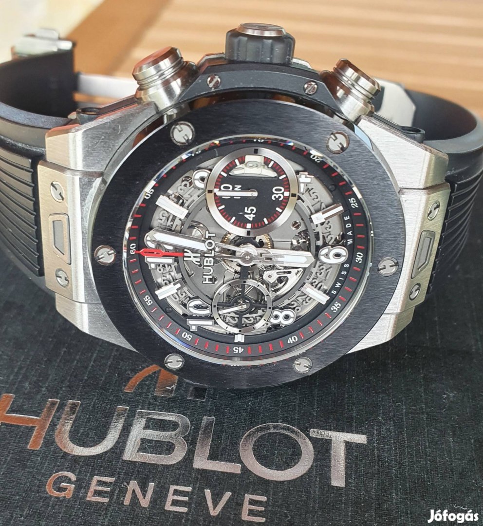 Hublot Unico Ceramic Titanium 45mm csere lehet akár még rolex is.