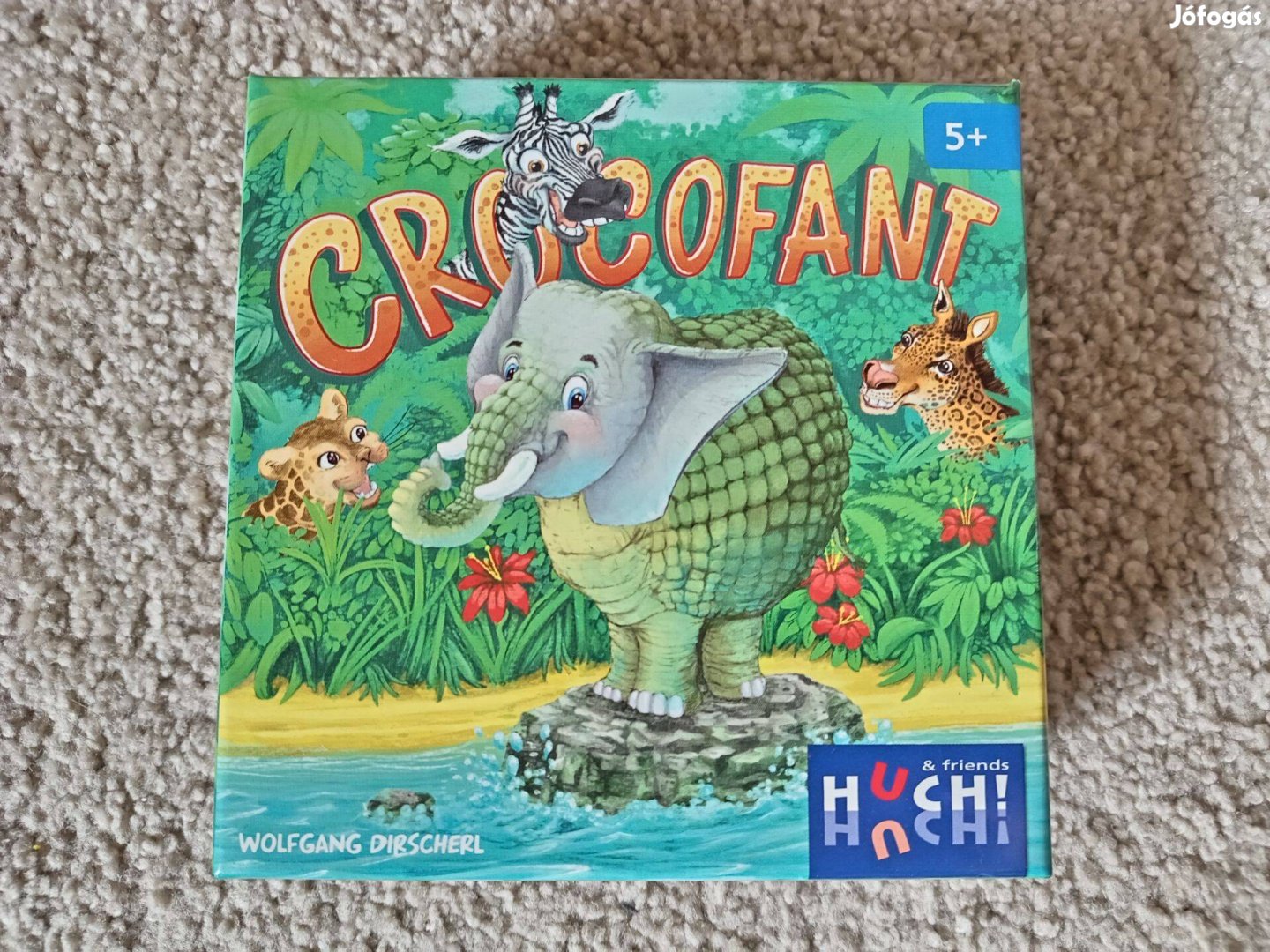 Huch Crocofant családi vicces memóriajáték 5+