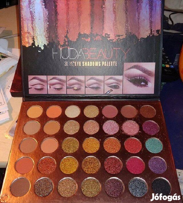 Huda Hatalmas rúzs és szemhéjpaletta új Ajándéknak is