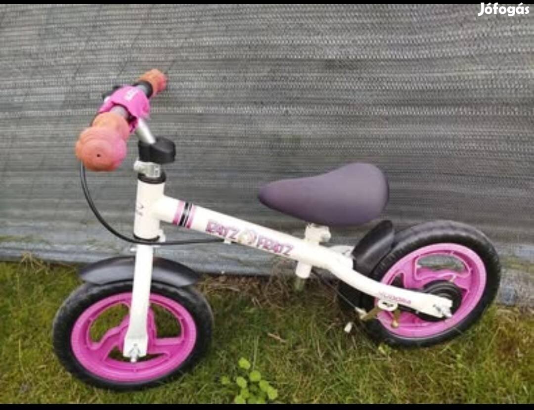 Hudora Princess 12"os kislány futobicikli szép állapotban eladó 