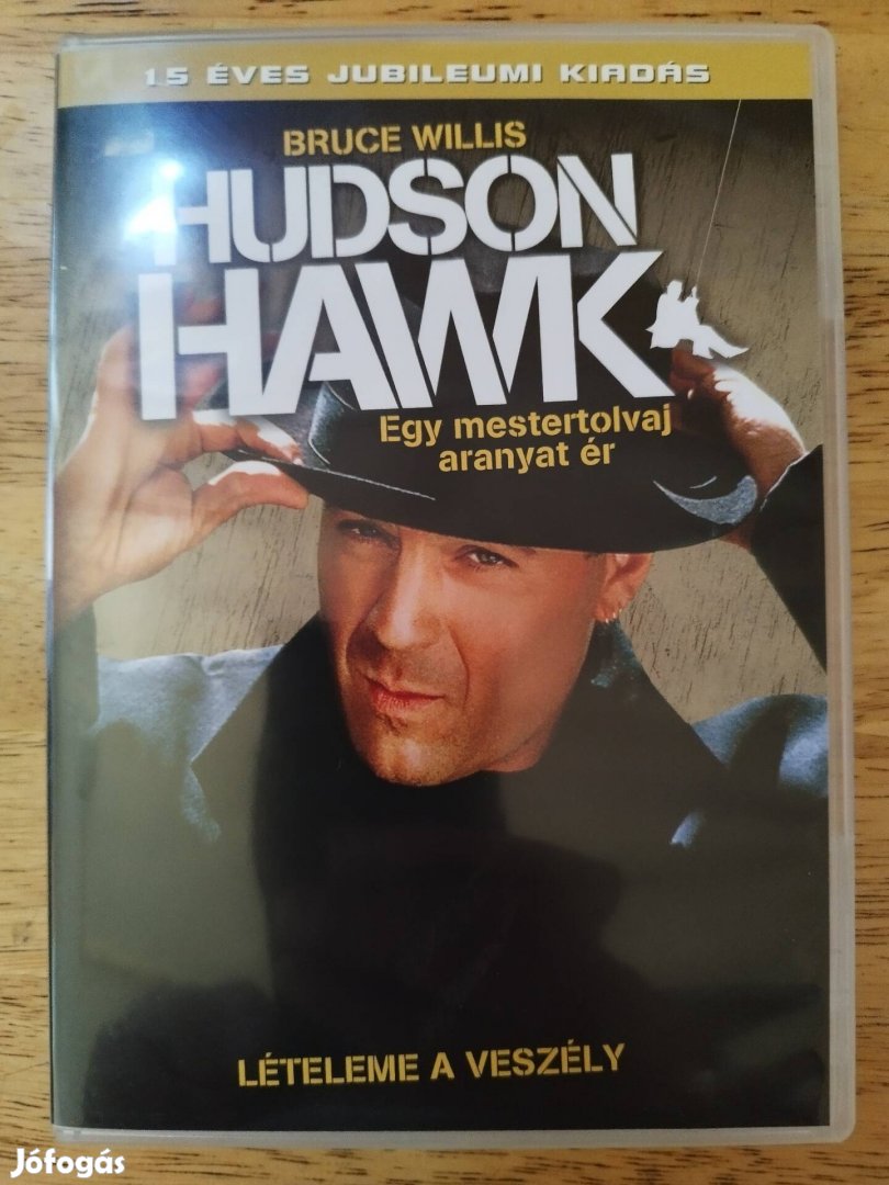 Hudson Hawk újszerű dvd Bruce Willis Szinkronizált változat 