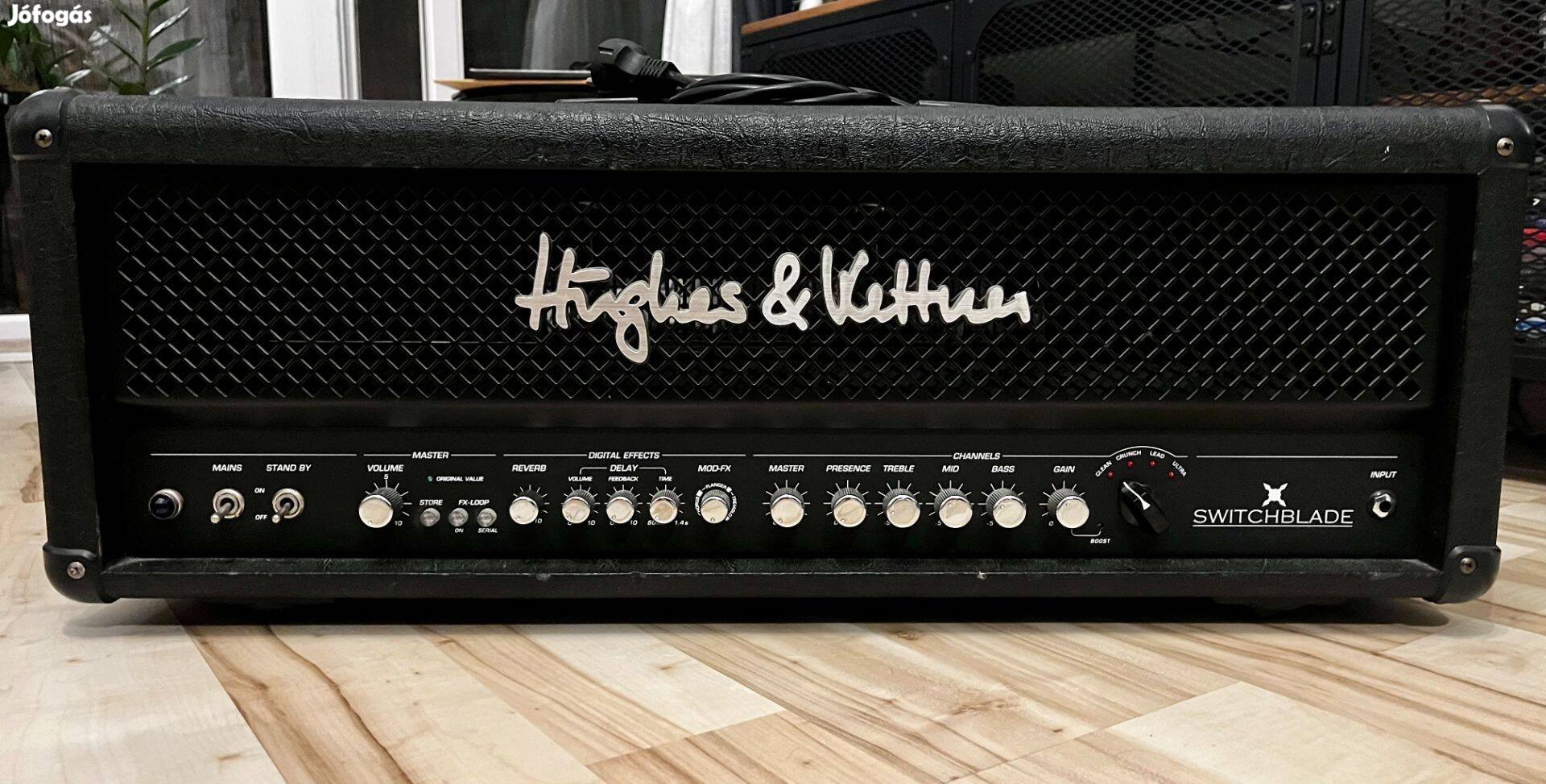 Hughes & Kettner Switchblade 100W fullcsöves gitárerősítő fej