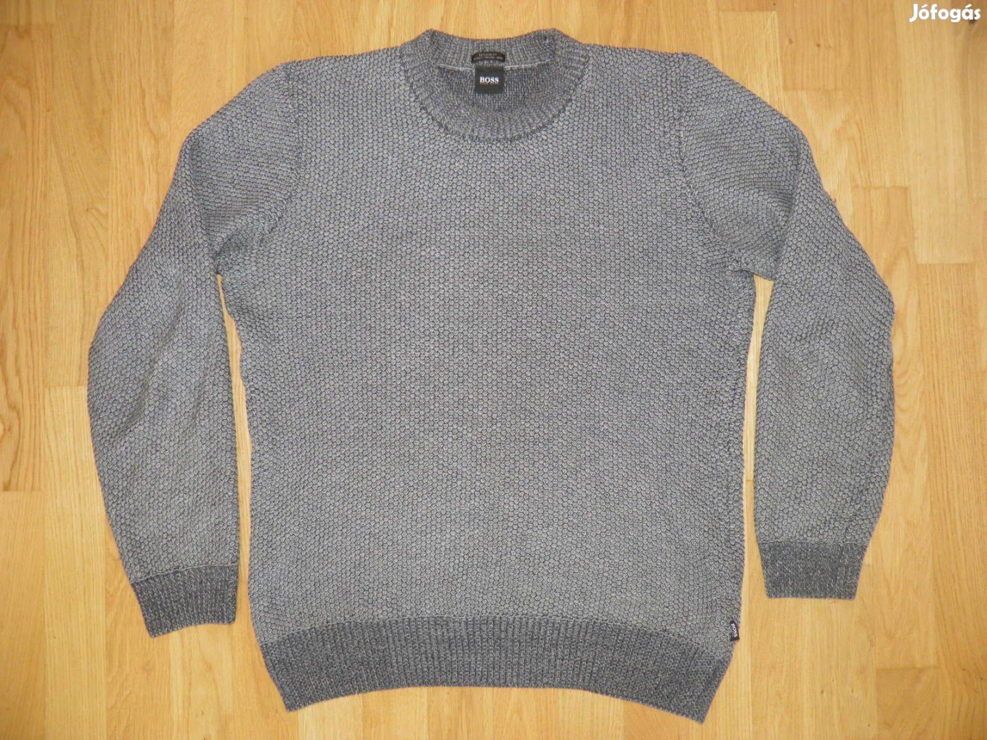 Hugo BOSS Lalberto Chunky Knit Eredeti Ffi Pulóver - Újsz - M - 169Eur