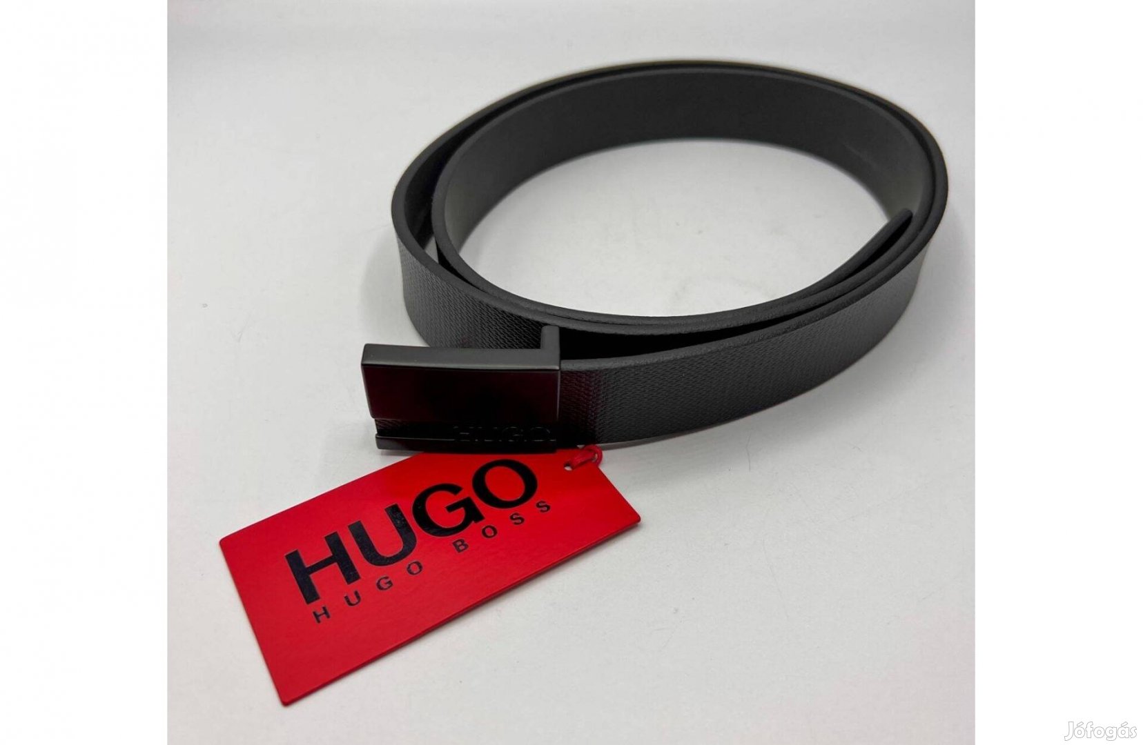 Hugo Boss Geliso-Sv 50461732 férfi öv, fekete, új, Akciós