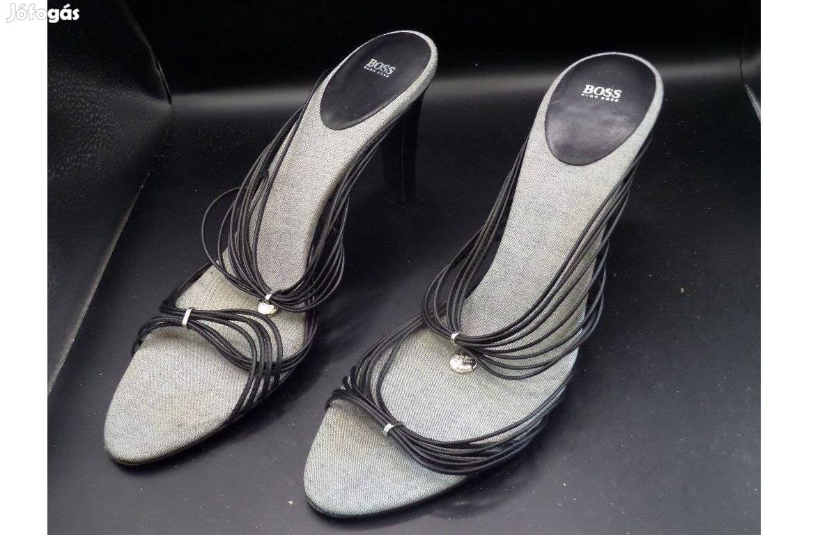 Hugo Boss (eredeti) női 40,5 BTH: 26 cm luxus magas sarkú cipő