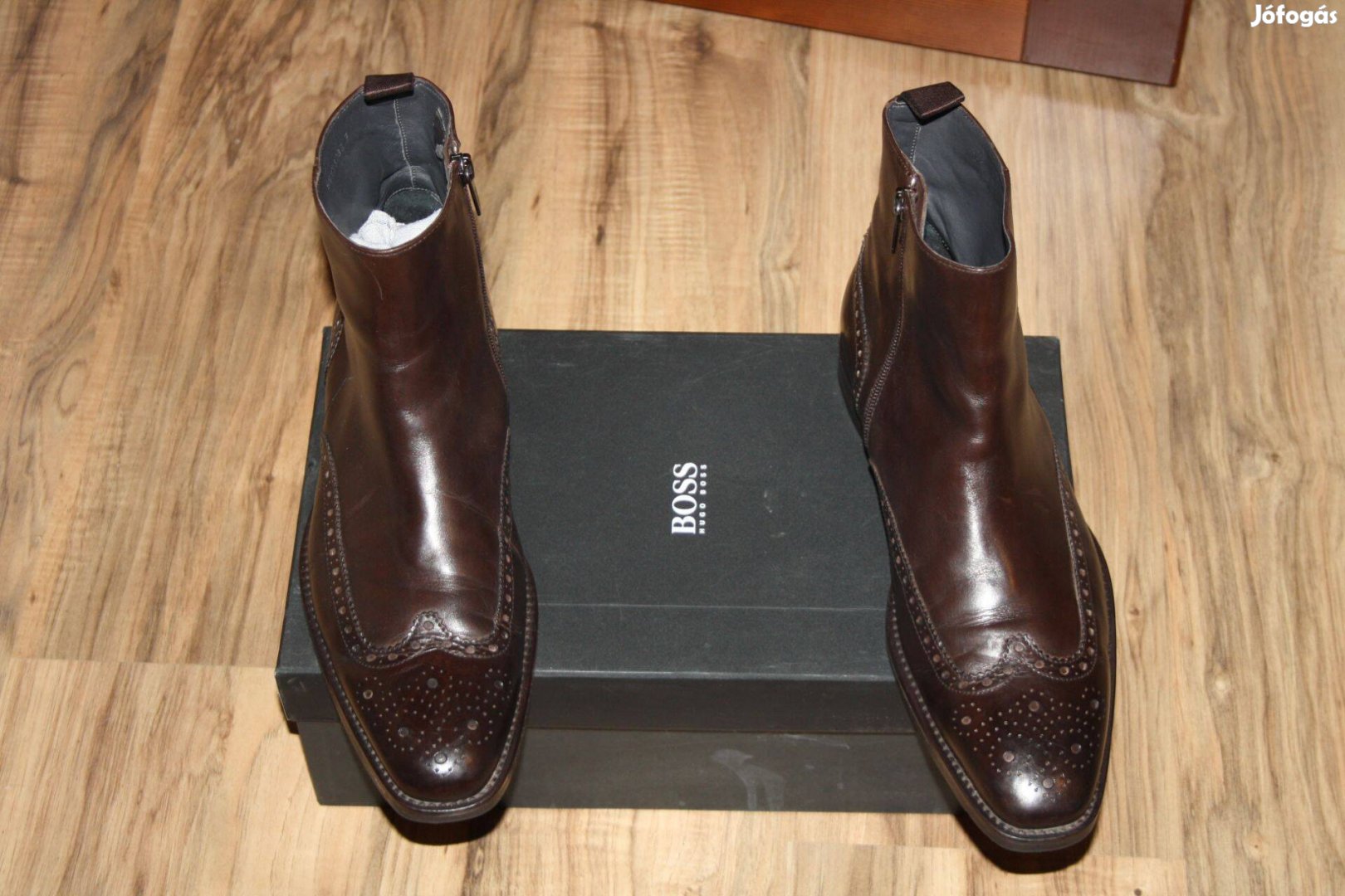 Hugo Boss férfi cipő 41 es!7 es! elegáns/ eredeti/bőr! 26,5cm