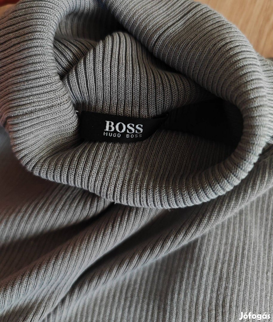 Hugo Boss női rugalmas finomkötött garbó