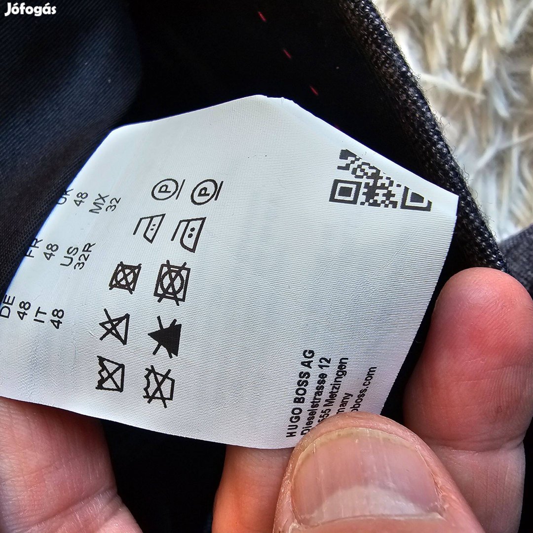 Hugo boss férfi nadrág új eredeti 48-as méret cimkés